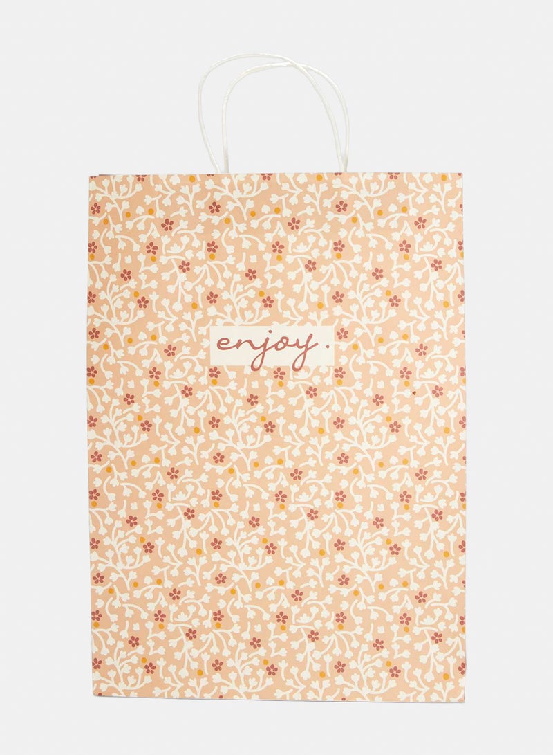 Kiabi Large Printed Gift Bag - Image 2